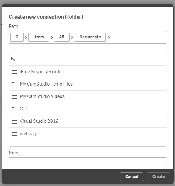 Create New folder Connection.JPG